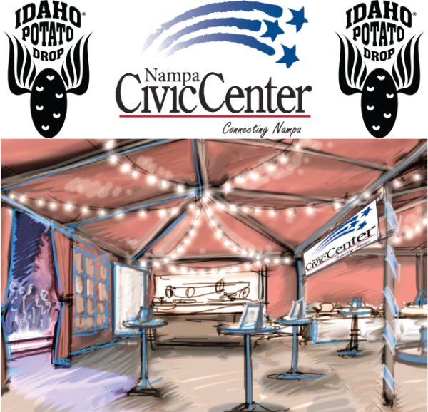 Nampa Civic Center VIP Tent
