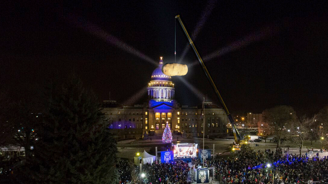 The Idaho Potato Drop will be featured on ESPN2 Tonight!