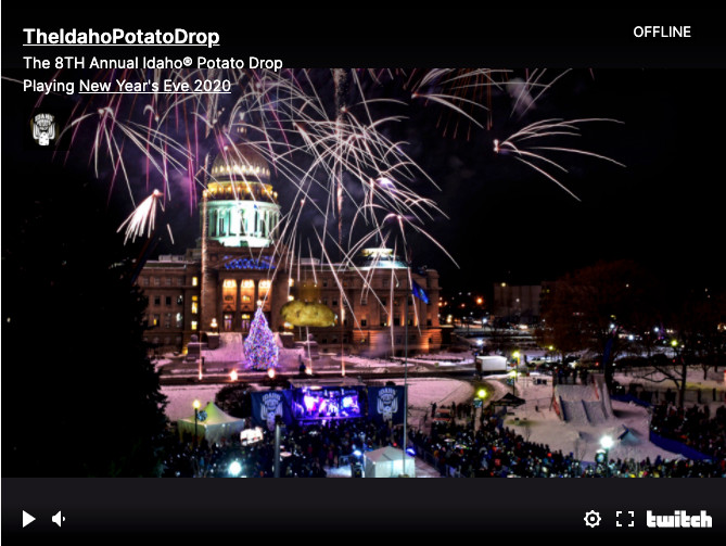 New Year's Eve Party Boise Idaho Idaho Potato Drop