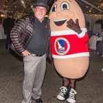 Spuddy Buddy taking a photo with a spec'tater