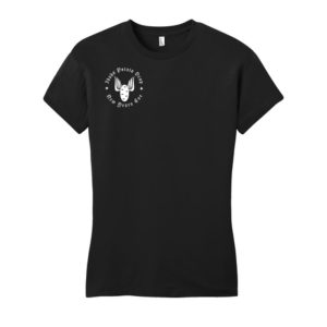 Idaho® Potato Drop Women Black T-shirt